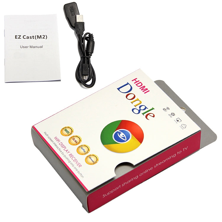 Thiết bị nhận hiển thị Ez Cast Mini DLNA Full 1080P chia sẻ hiển thị WiFi (M2)
