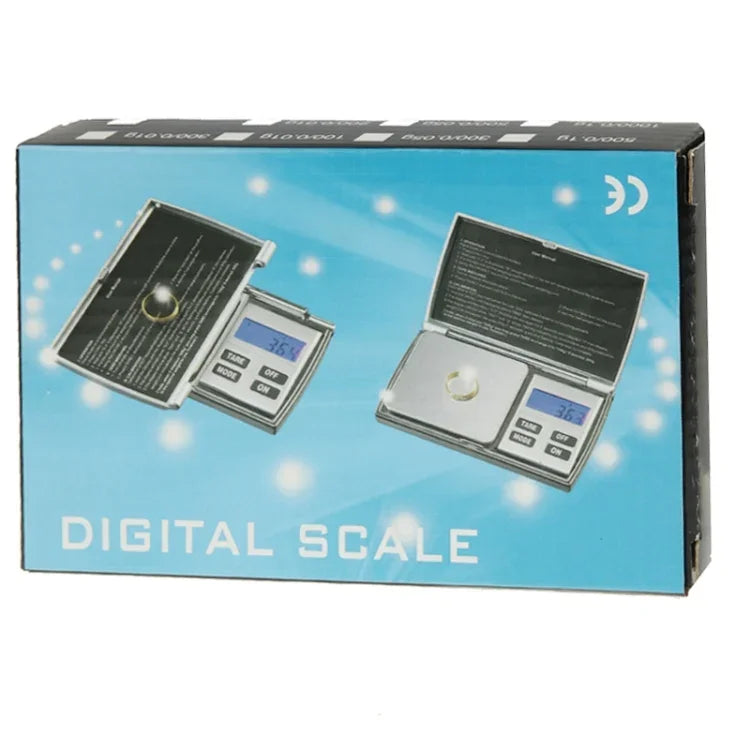 Cân kỹ thuật số mở lật 100g / 0.01g với màn hình LCD có đèn nền, 100g / 0.01g