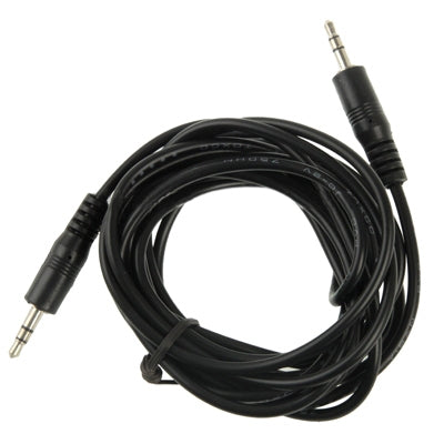 Cáp âm thanh stereo cắm mini 3.5mm đực, chiều dài: 3m, chiều dài: 3m (Màu đen)