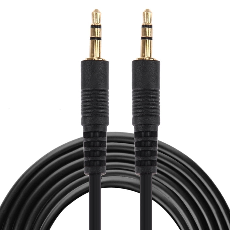 Cáp Aux, cáp âm thanh stereo cắm mini 3.5mm đực, chiều dài: 3m (Màu đen + đầu nối mạ vàng), chiều dài: 3m màu đen, (mạ vàng)