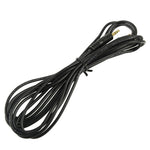 Cáp Aux, cáp âm thanh stereo cắm mini 3.5mm đực, chiều dài: 3m (Màu đen + đầu nối mạ vàng), chiều dài: 3m màu đen, (mạ vàng)