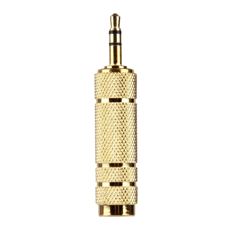 Bộ chuyển đổi giắc cắm 3.5mm đực sang 6.35mm stereo cái mạ vàng