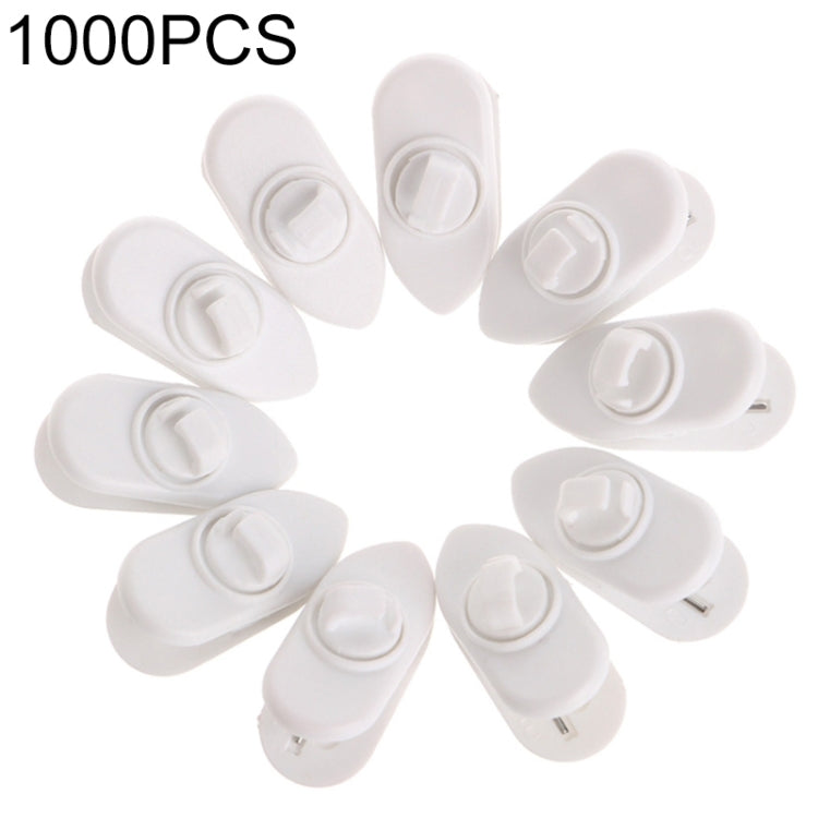 1000 chiếc kẹp dây cáp tai nghe xoay gắn cổ áo quần