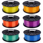 Sợi nhựa PLA 1.75 mm trong suốt cho máy in 3D