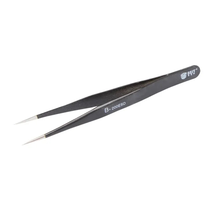 Nhíp chống tĩnh điện đầu thép không gỉ 202 BEST BST-200ESD, BST-200ESD