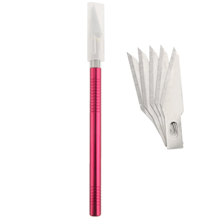 WLXY-9310, dao chính xác WLXY với lưỡi thay thế cho khắc thảm / khía / cắt tỉa, chiều dài tổng thể: 145mm, kích thước: 121mm x đường kính 6mm, WLXY-9310, WLXY-9310 màu tím, WLXY-9310 màu xanh