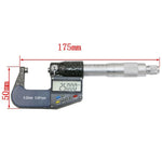 Micrometer điện tử kỹ thuật số 25mm (1 inch) (độ phân giải 0.001mm), 0-25 mm