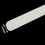 10 que keo dán nóng trong suốt trắng thực dụng, kích thước: 270 x 11mm (10 que trong một gói, giá cho 10 que), 270 x 11mm