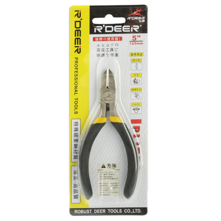 Kìm cắt chéo 5 inch bằng thép không gỉ mạ chrome, Kìm cắt chéo 5 inch
