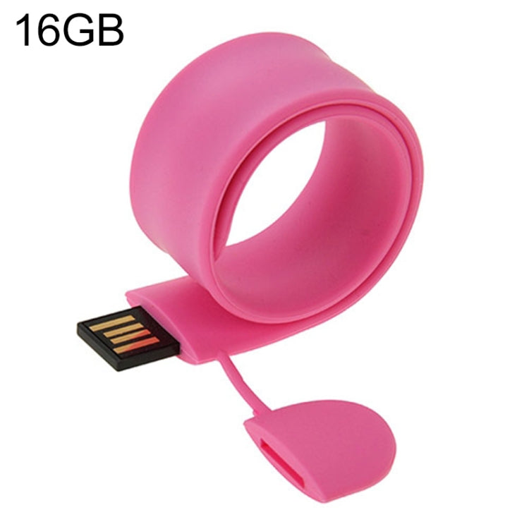 USB Flash Disk Vòng Tay Silicone Dung Lượng 16GB, 16GB, 16GB (Màu Cam), 16GB (Màu Hồng), 16GB (Màu Tím)