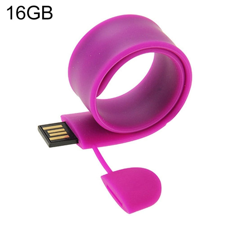 USB Flash Disk Vòng Tay Silicone Dung Lượng 16GB, 16GB, 16GB (Màu Cam), 16GB (Màu Hồng), 16GB (Màu Tím)