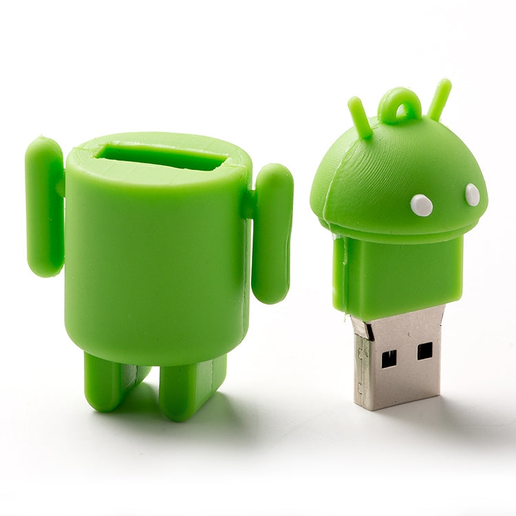 USB flash disk kiểu robot Android 8GB (Xanh), 8GB