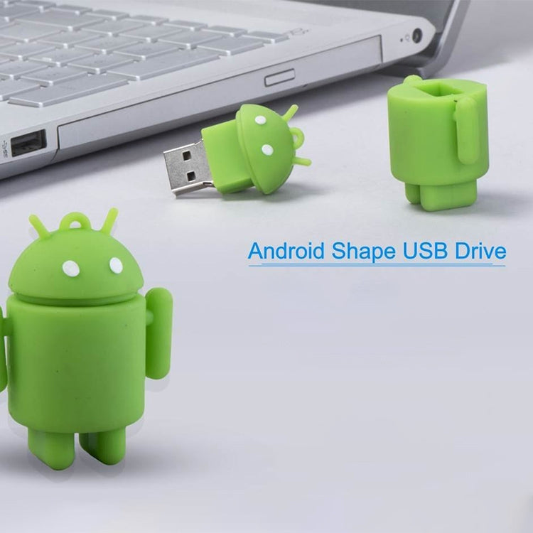 USB flash disk kiểu robot Android (Xanh), 2GB