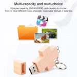 USB flash disk kiểu gỗ hình chữ thập 8GB, 2GB, 4GB, 8GB