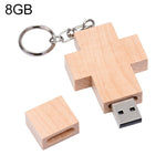 USB flash disk kiểu gỗ hình chữ thập 8GB, 2GB, 4GB, 8GB