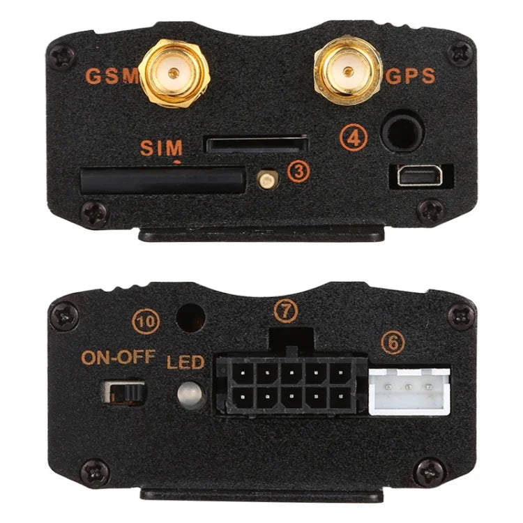 TK103A Hệ thống định vị xe GPS / SMS / GPRS, hỗ trợ 2 SIM, thiết kế riêng cho ô tô, taxi, xe tải, TK103A