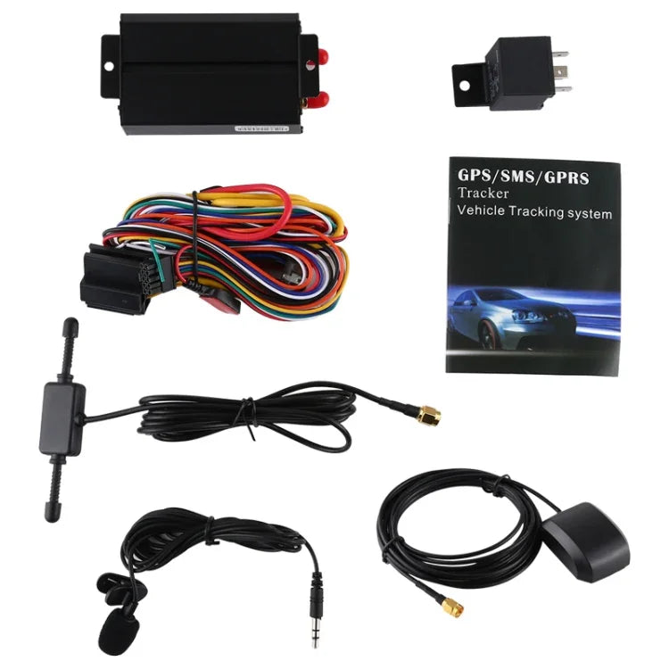 TK103A Hệ thống định vị xe GPS / SMS / GPRS, hỗ trợ 2 SIM, thiết kế riêng cho ô tô, taxi, xe tải, TK103A