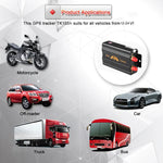 TK103A Hệ thống định vị xe GPS / SMS / GPRS, hỗ trợ 2 SIM, thiết kế riêng cho ô tô, taxi, xe tải, TK103A