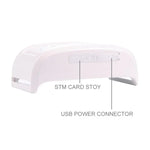 KH-909 Định vị GPS chống nước IPX6 đa năng cho thú cưng / trẻ em / người già, KH-909 Trắng + Đen, KH-909 Trắng + Xanh