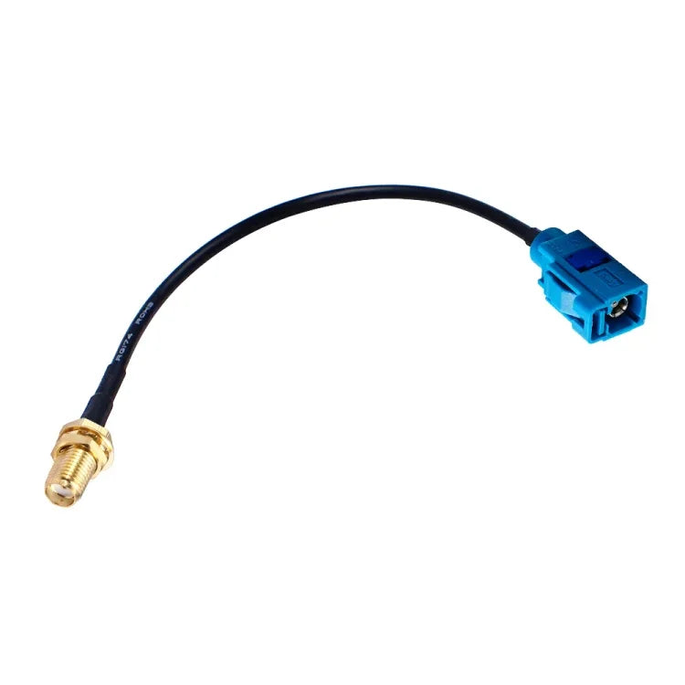Cáp chuyển đổi đầu nối C cái 20cm sang SMA cái / Đầu nối ăng-ten, Fakra C cái sang SMA