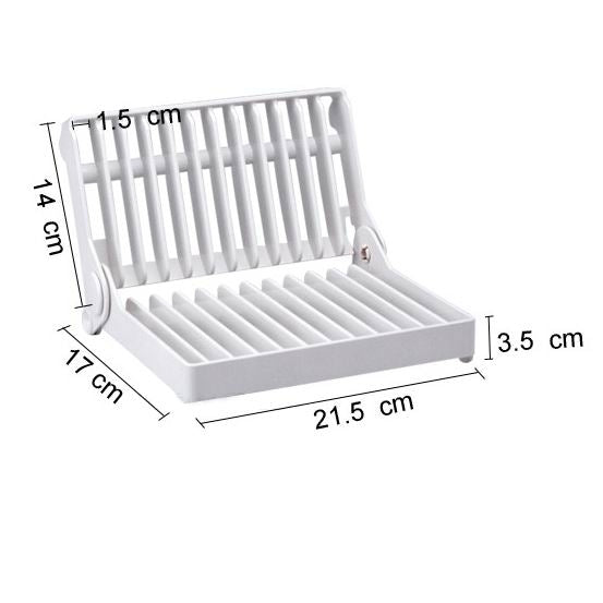 Giá để đĩa gấp gọn để ráo nước, Giá để đĩa