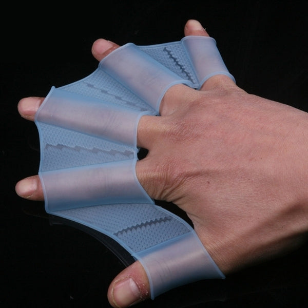 Găng tay tập luyện chân vịt bơi silicone, M, Kích thước: M Xanh lá, Kích thước: M Xanh dương, Kích thước: M Hồng đậm