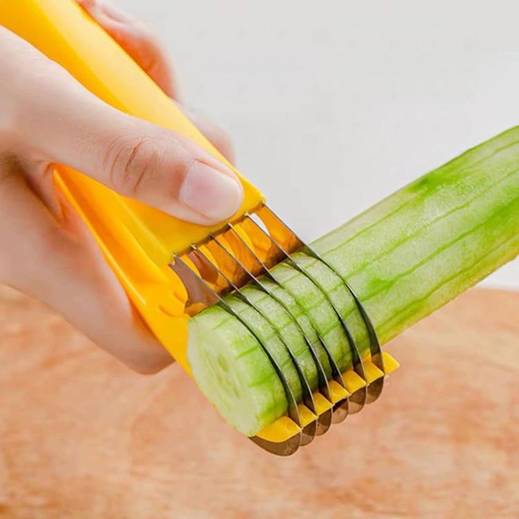 Dụng cụ nhà bếp LsCook cắt chuối cho salad trái cây, Dụng cụ cắt chuối
