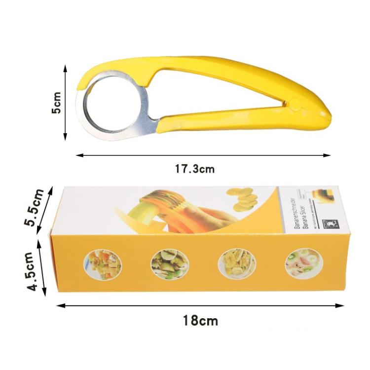 Dụng cụ nhà bếp LsCook cắt chuối cho salad trái cây, Dụng cụ cắt chuối
