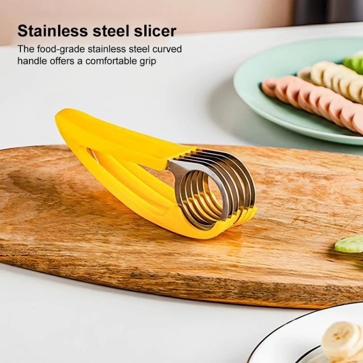 Dụng cụ nhà bếp LsCook cắt chuối cho salad trái cây, Dụng cụ cắt chuối