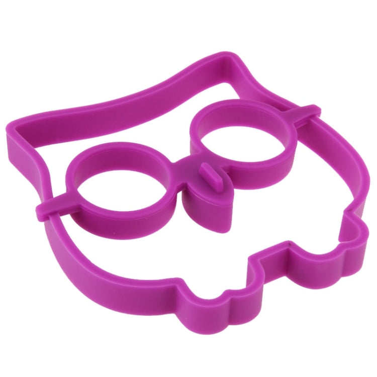 Khuôn chiên trứng hình cú hoạt hình bằng silicone, khuôn làm trứng ốp la, khuôn làm trứng chiên