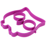 Khuôn chiên trứng hình cú hoạt hình bằng silicone, khuôn làm trứng ốp la, khuôn làm trứng chiên