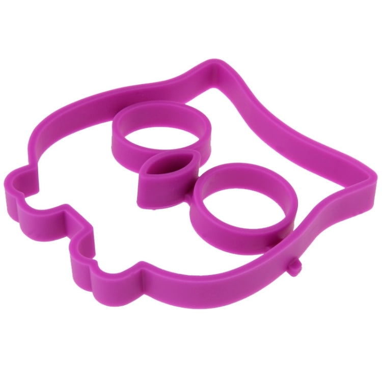 Khuôn chiên trứng hình cú hoạt hình bằng silicone, khuôn làm trứng ốp la, khuôn làm trứng chiên