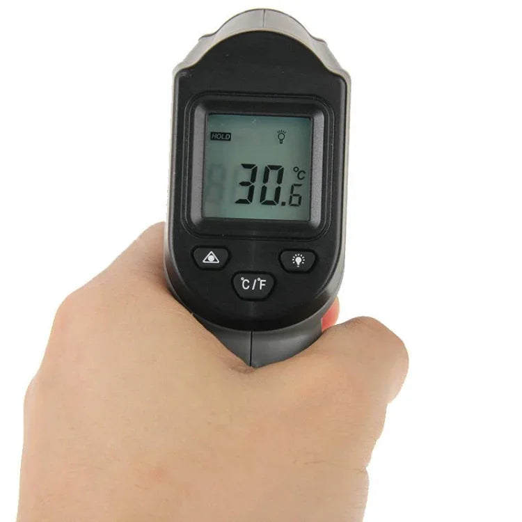 Nhiệt kế hồng ngoại kỹ thuật số LCD DT-8500, dải nhiệt độ: -50-500 độ C, DT-8500