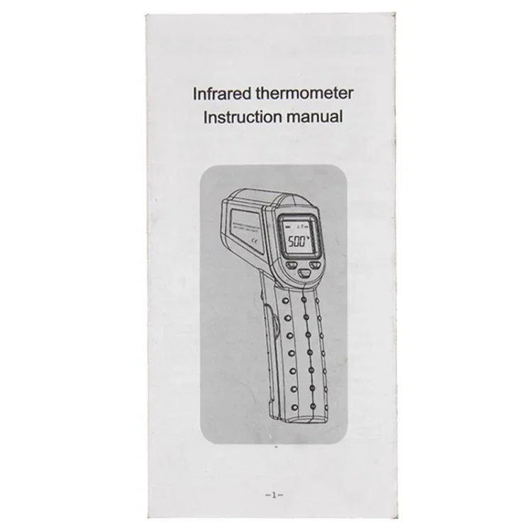 Nhiệt kế hồng ngoại kỹ thuật số LCD DT-8500, dải nhiệt độ: -50-500 độ C, DT-8500