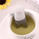Bộ lọc trà silicone Mr Tea dễ thương