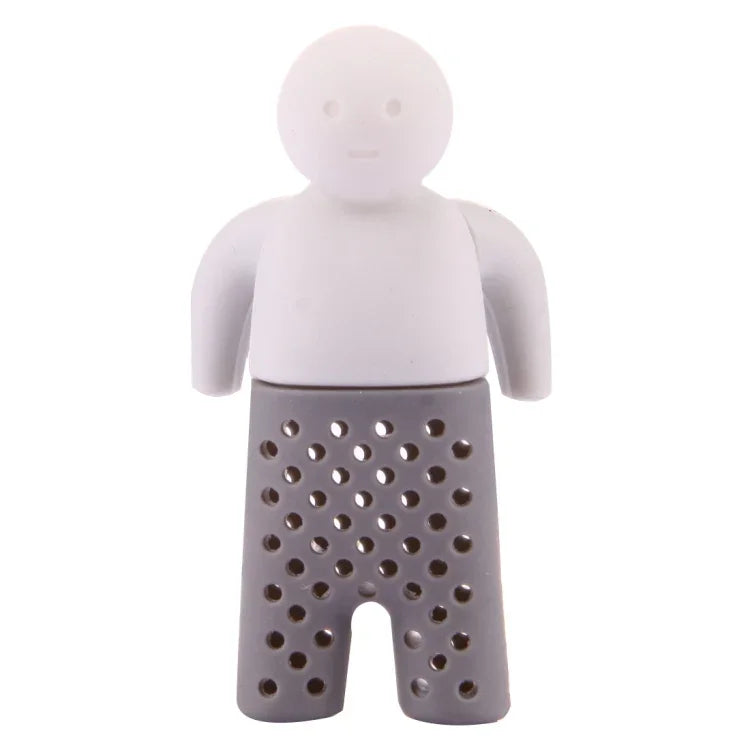 Bộ lọc trà silicone Mr Tea dễ thương