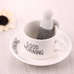 Bộ lọc trà silicone Mr Tea dễ thương