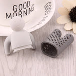 Bộ lọc trà silicone Mr Tea dễ thương