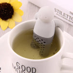 Bộ lọc trà silicone Mr Tea dễ thương