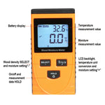 Máy đo độ ẩm gỗ kỹ thuật số GM630 có màn hình LCD