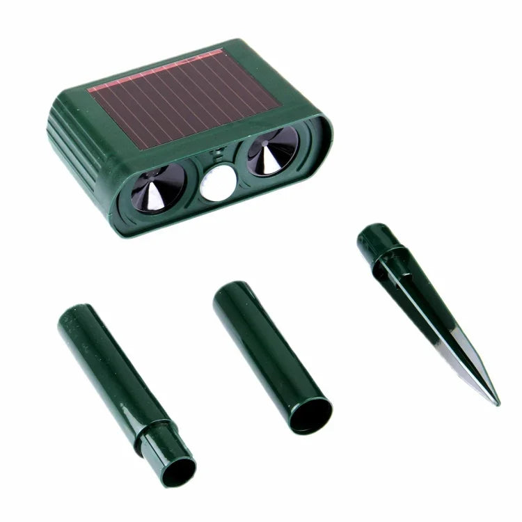 Máy đuổi động vật cảm biến chuyển động năng lượng mặt trời siêu âm, 1 cái RC-510