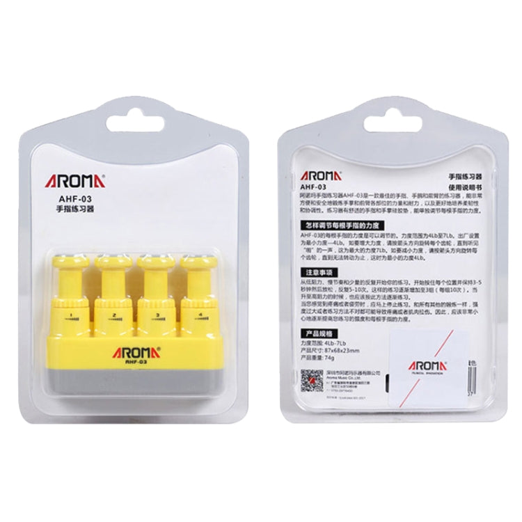 Máy tập ngón tay AROMA AHF-03, AROMA AHF-03 (Đen), AROMA AHF-03 (Xanh lá), AROMA AHF-03 (Xanh dương), AROMA AHF-03 (Vàng)