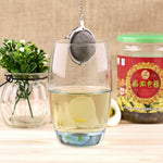Bộ lọc trà hình quả bóng lưới thép không gỉ, kích thước lớn