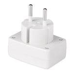 Đồng hồ đo điện áp AC kỹ thuật số DM55-1 có màn hình LCD, dải đo 110V-300V, phích cắm EU