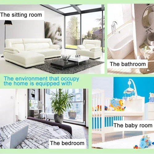 Cảm biến nhiệt độ và độ ẩm trong nhà ngoài trời kỹ thuật số LCD TH02, nhiệt kế ẩm kế