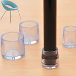 4 nắp ghế hình ống, đường kính trong: 21mm, 21mm