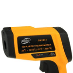 Súng đo nhiệt độ kỹ thuật số USB BENETECH GM1651, nhiệt kế hồng ngoại cầm tay IR, dải đo: -30~1650C, GM1651