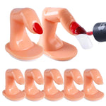 Bộ mô hình ngón tay giả acrylic tự làm tập nghệ thuật móng tay, đầu móng giả (5 cái trong một gói, giá cho 5 cái)