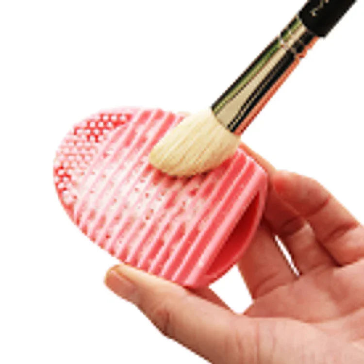 Cọ rửa trang điểm silicone làm sạch, Dụng cụ chà rửa
