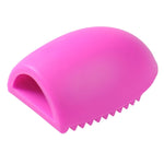 Cọ rửa trang điểm silicone làm sạch, Dụng cụ chà rửa